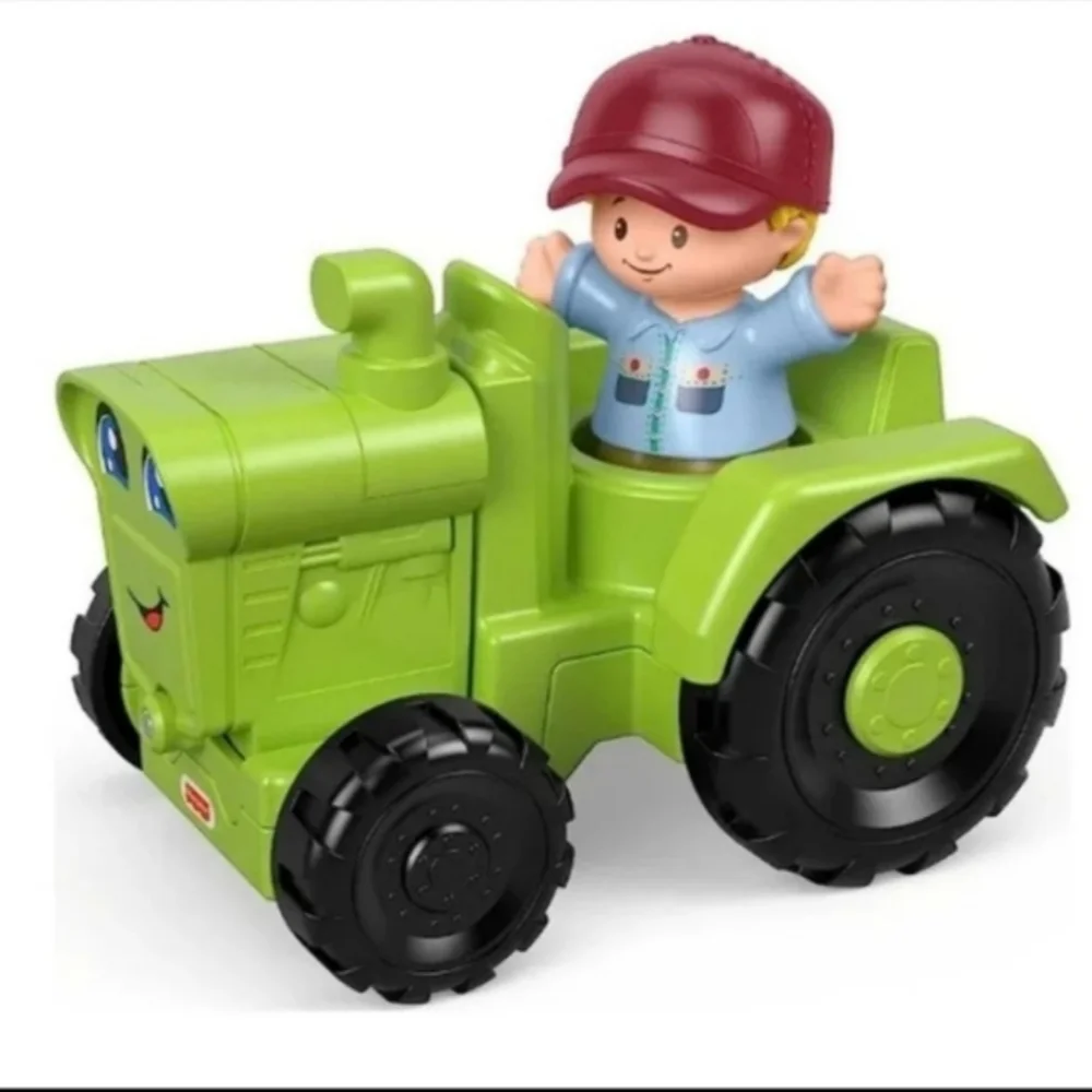 Fisher-Price Little People Tractor Truck & Farmer BNWT FIRM $$